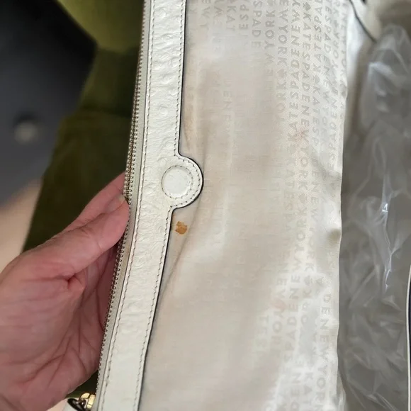 Kate Spade White and Black Women's Bag - Picture 9 of 12